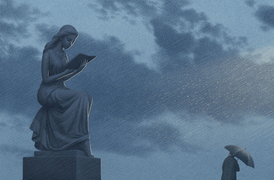 16 illustrazioni per veri amanti della lettura da usare come copertina Facebook!