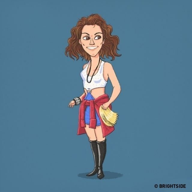Ecco gli outfit di 10 personaggi di film e serie TV famosi, riuscite a indovinare a chi appartengono?