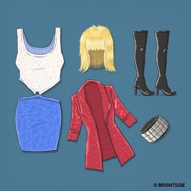 Ecco gli outfit di 10 personaggi di film e serie TV famosi, riuscite a indovinare a chi appartengono?