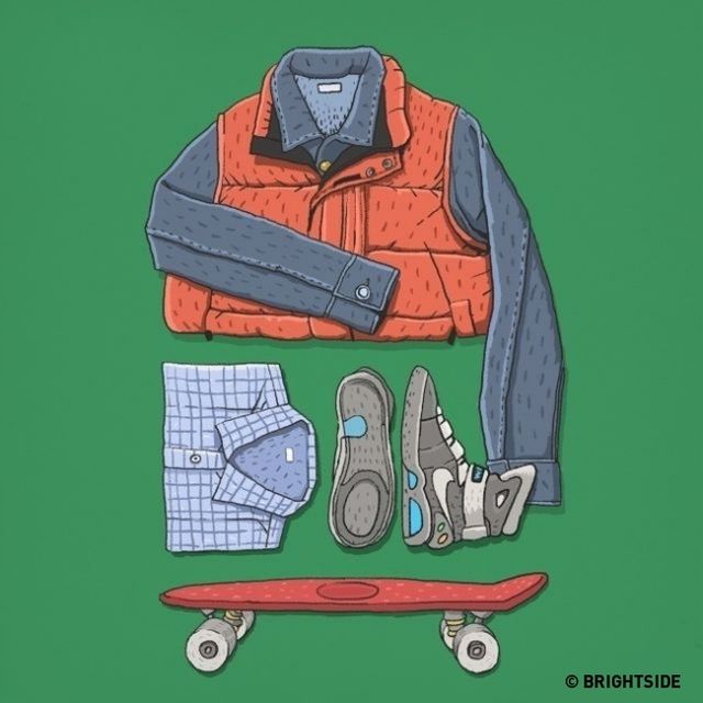 Ecco gli outfit di 10 personaggi di film e serie TV famosi, riuscite a indovinare a chi appartengono?