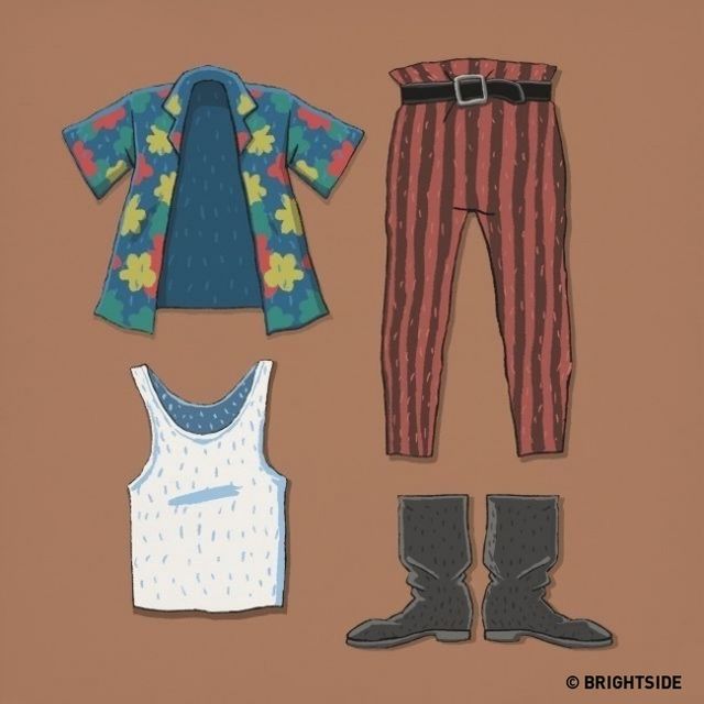 Ecco gli outfit di 10 personaggi di film e serie TV famosi, riuscite a indovinare a chi appartengono?