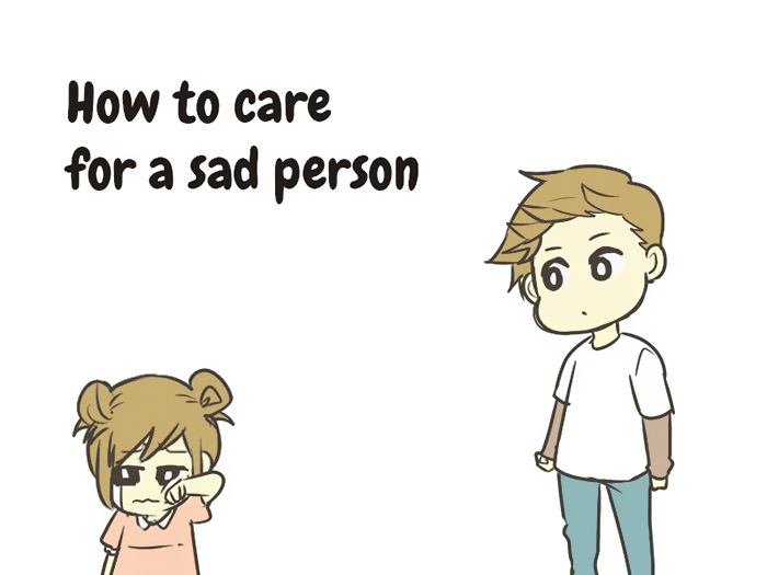 10 cose da fare per aiutare una persona triste cui volete bene