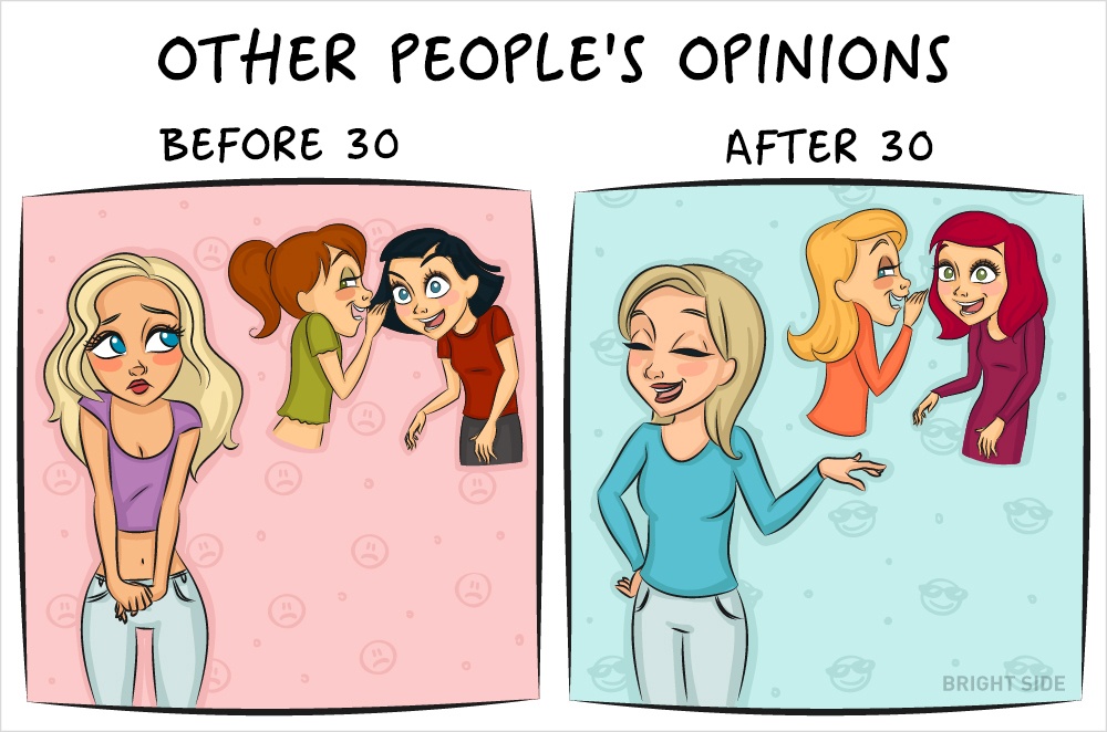 20 anni VS 30 anni: trova le differenze