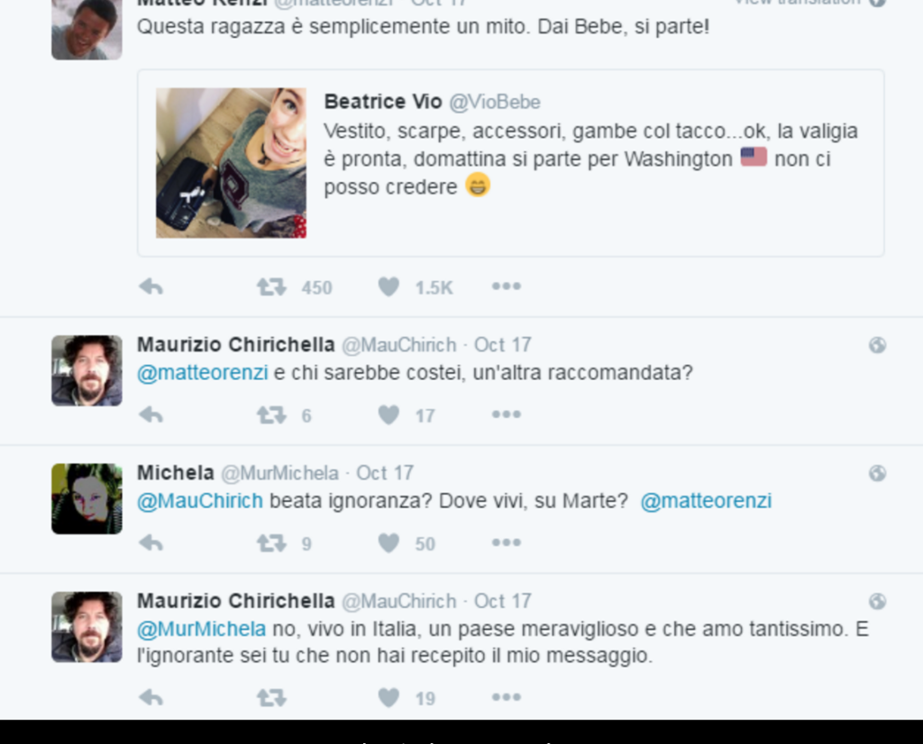 Cena alla Casa Bianca: gli insulti a Bebe Vio fanno schifo, quelli sull'aspetto fisico di Agnese Renzi anche