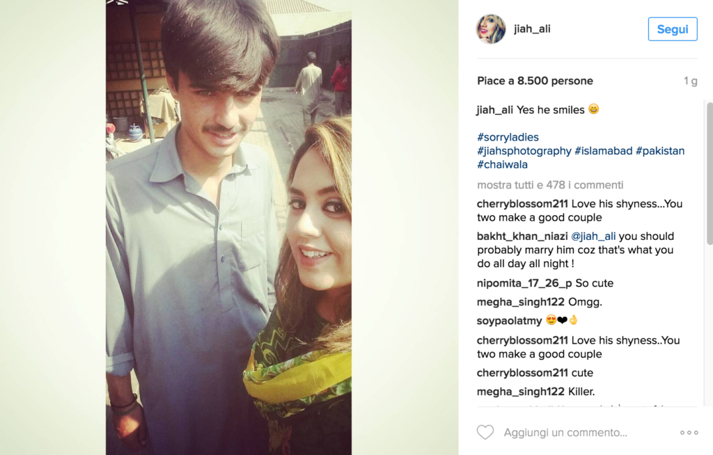 Da ragazzo del tè a modello per caso grazie a una foto su Instagram. Ecco chi è #ChaiWala