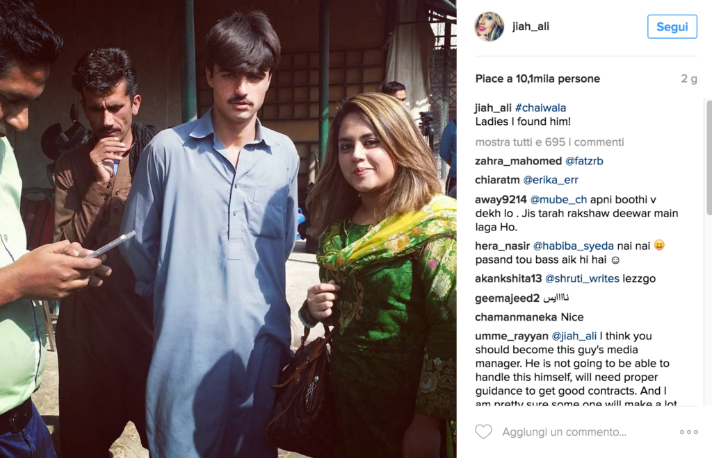Da ragazzo del tè a modello per caso grazie a una foto su Instagram. Ecco chi è #ChaiWala