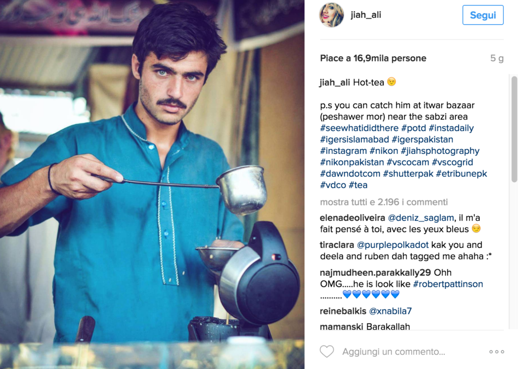 Da ragazzo del tè a modello per caso grazie a una foto su Instagram. Ecco chi è #ChaiWala