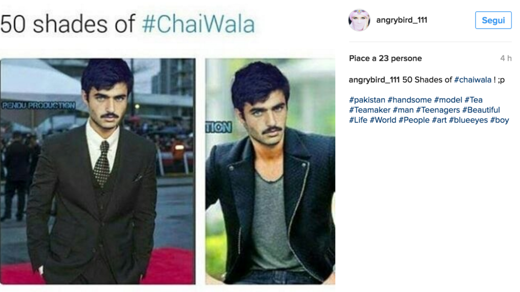 Da ragazzo del tè a modello per caso grazie a una foto su Instagram. Ecco chi è #ChaiWala