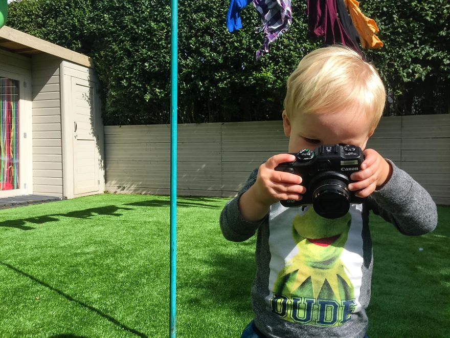 "Ho regalato a mio figlio la mia vecchia macchina fotografica: ecco cosa è successo"