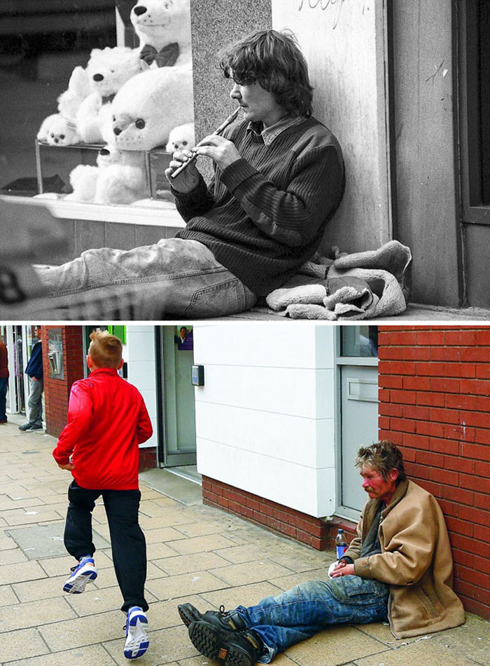Fotografo di strada cerca e immortala le stesse persone 40 anni dopo