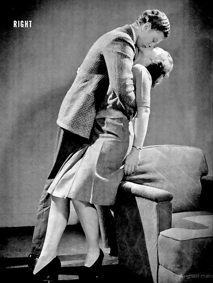 "Come si bacia?": la guida al bacio perfetto degli anni '40