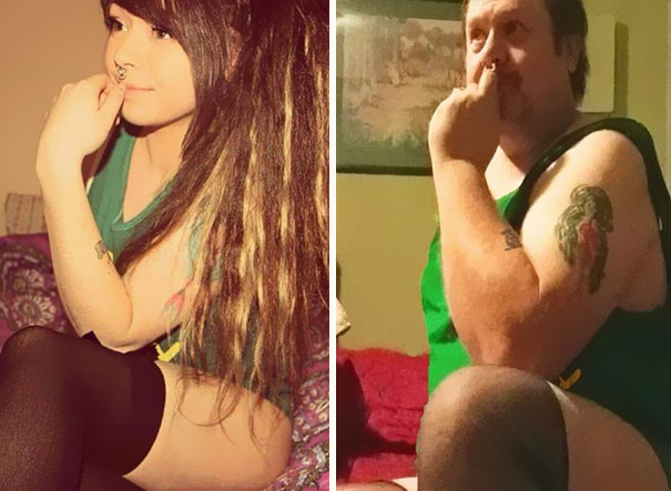 Ricordate questo papà? Ora ha il doppio dei follower della figlia