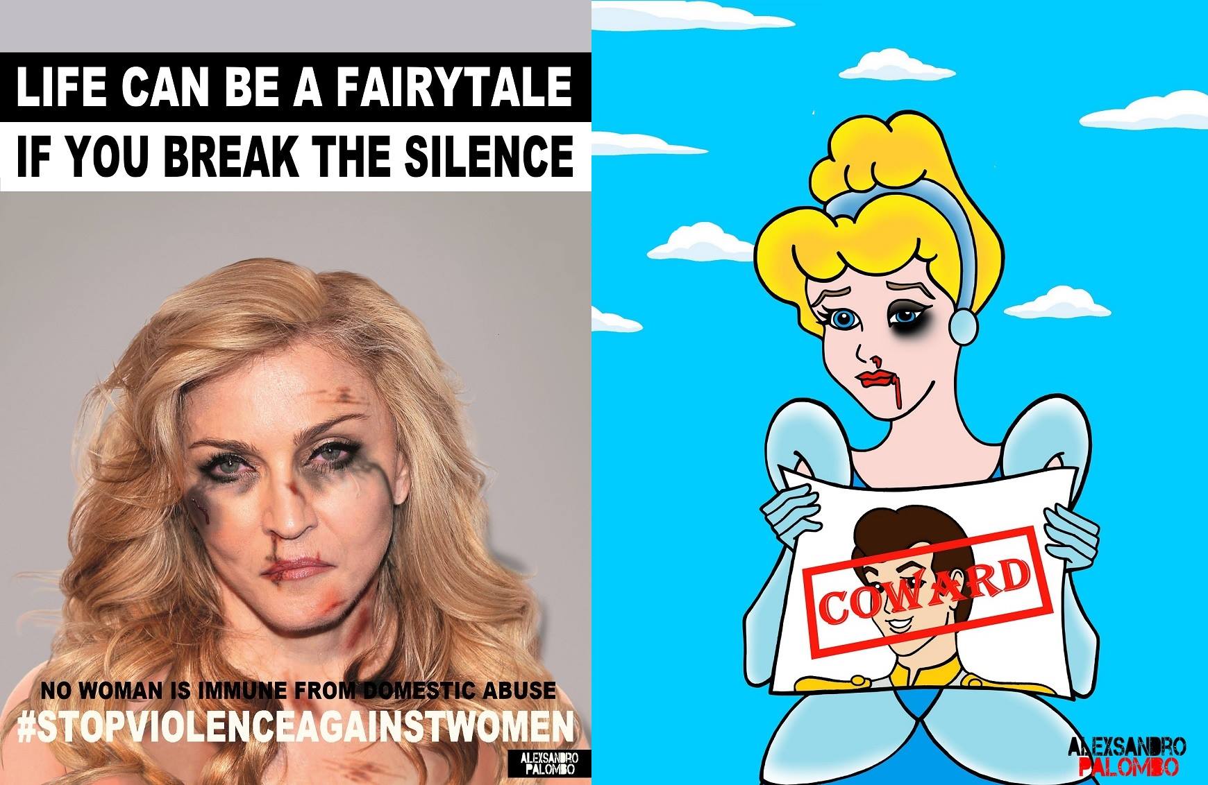 Che razza di uomo fa questo? Può succedere a chiunque. STOP alla violenze sulle donne