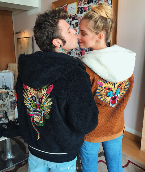 Fedez-Ferragni, un anno di amore social