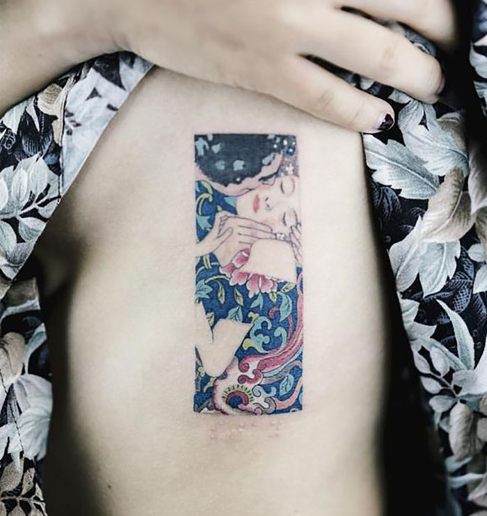 20 tatuaggi ispirati a Gustav Klimt per persone con un lato artistico spiccato