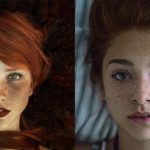 La bellezza ipnotica dei capelli rossi