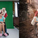 Babbo Natale esperto di Photoshop regala ai bambini malati il Natale magico che non possono avere
