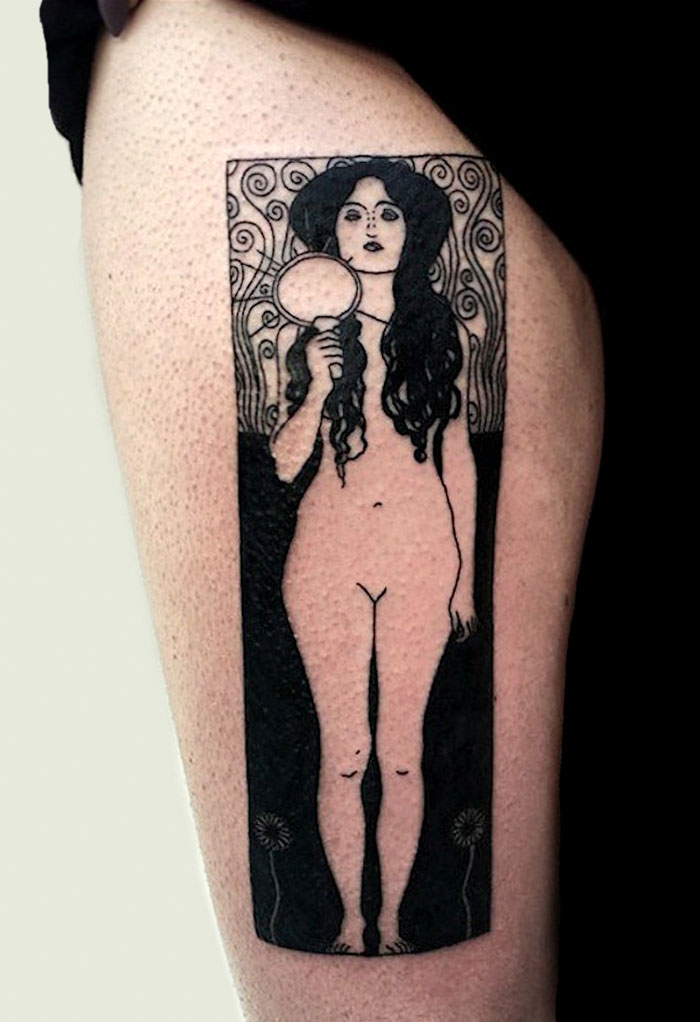 20 tatuaggi ispirati a Gustav Klimt per persone con un lato artistico spiccato