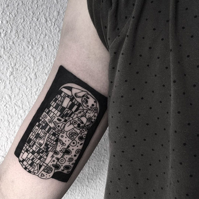 20 tatuaggi ispirati a Gustav Klimt per persone con un lato artistico spiccato