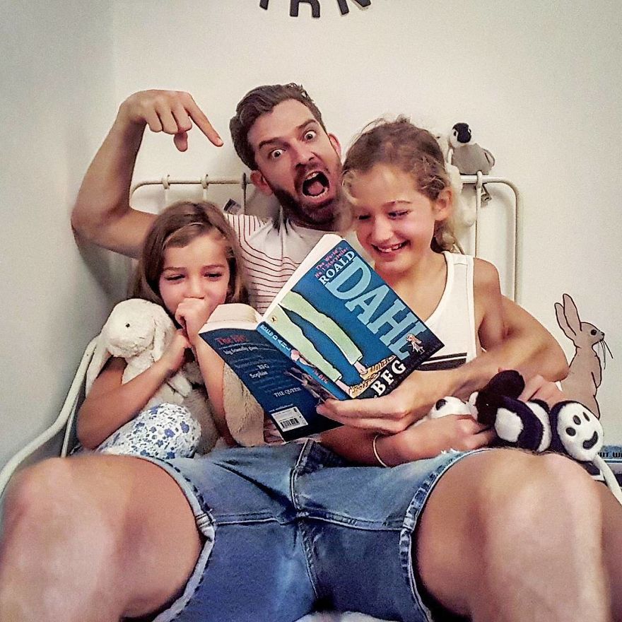 Essere papà di quattro figlie: il fotoracconto