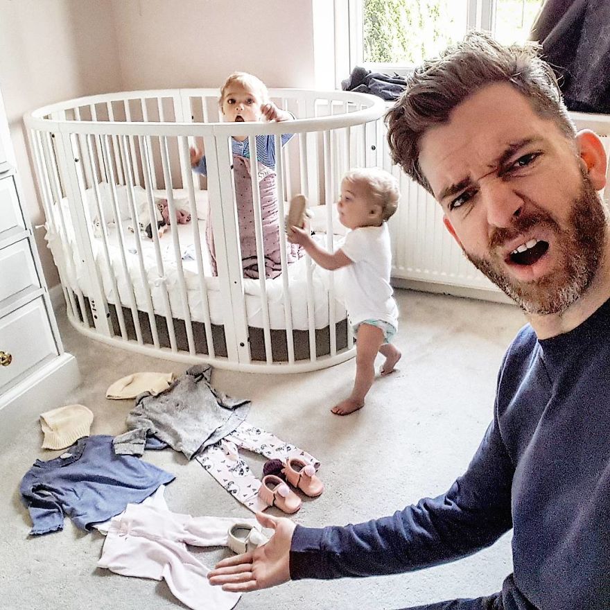Essere papà di quattro figlie: il fotoracconto