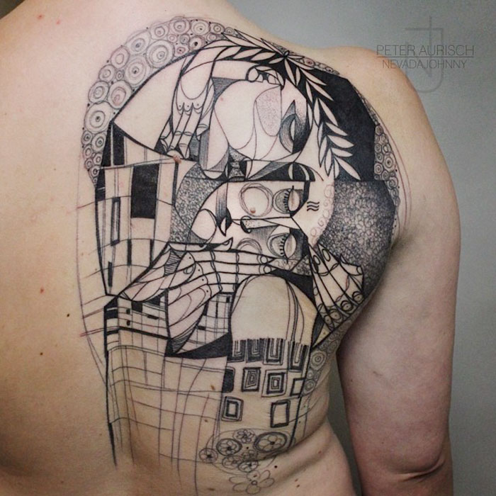 20 tatuaggi ispirati a Gustav Klimt per persone con un lato artistico spiccato