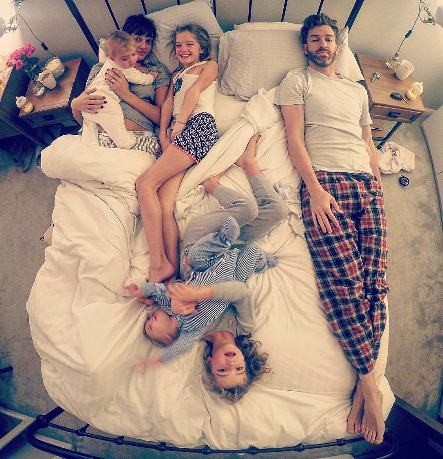 Essere papà di quattro figlie: il fotoracconto