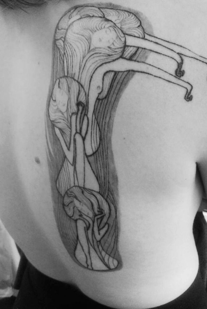 20 tatuaggi ispirati a Gustav Klimt per persone con un lato artistico spiccato