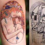 20 tatuaggi ispirati a Gustav Klimt per persone con un lato artistico spiccato