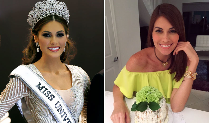 Palcoscenico VS vita reale: 20 miss su e giù dalla passerella