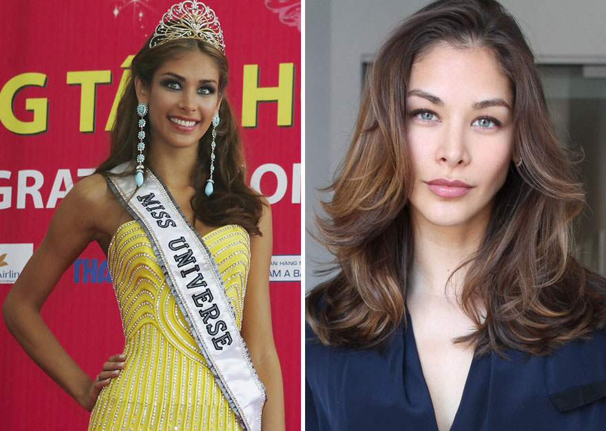 Palcoscenico VS vita reale: 20 miss su e giù dalla passerella