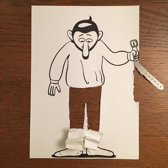 30 disegni 3D che raccontano imprevisti e storie di vita quotidiana