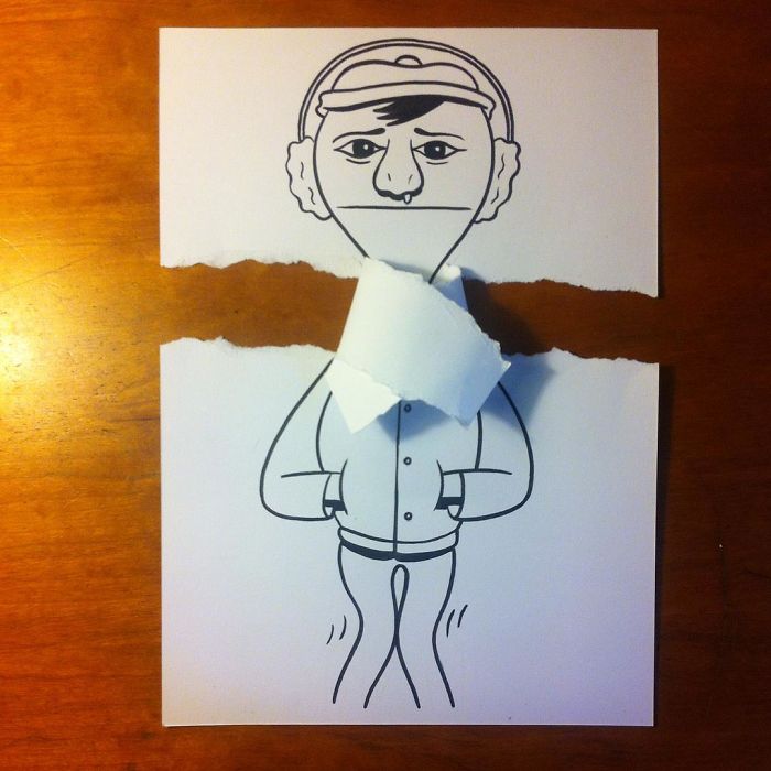 30 disegni 3D che raccontano imprevisti e storie di vita quotidiana