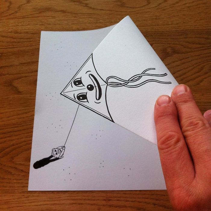 30 disegni 3D che raccontano imprevisti e storie di vita quotidiana