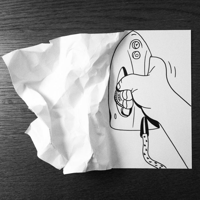 30 disegni 3D che raccontano imprevisti e storie di vita quotidiana