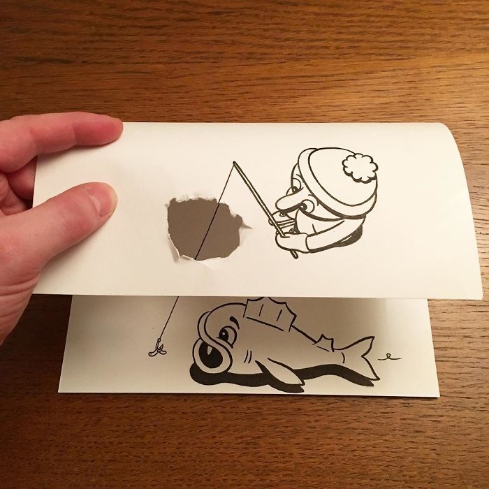 30 disegni 3D che raccontano imprevisti e storie di vita quotidiana