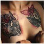 24 geniali tatuaggi fatti con l'aiuto di nei, macchie o malattie della pelle