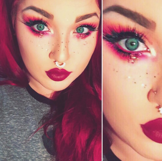 Lentiggi glitter: 15 foto per lasciarti ispirare dal nuovo trend (magari per Carnevale!)