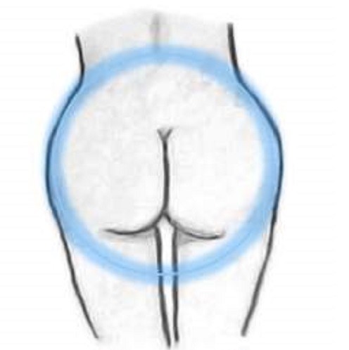 Ecco cosa dice la forma del tuo sedere sul tuo stato di salute