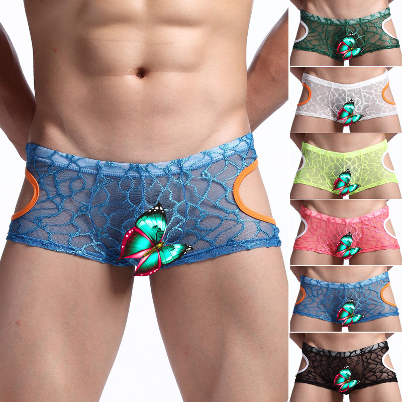 YiZYiF Boxer Uomo In Ecopelle – Lingerie Maschile Con Borsa Rigonfia E Cerniera – Pantaloncini Intimi Per Occasioni Speciali
