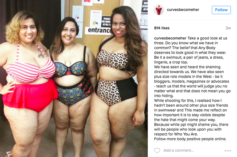 Instagram rimuove la sua foto in bikini. La risposta della blogger plus-size