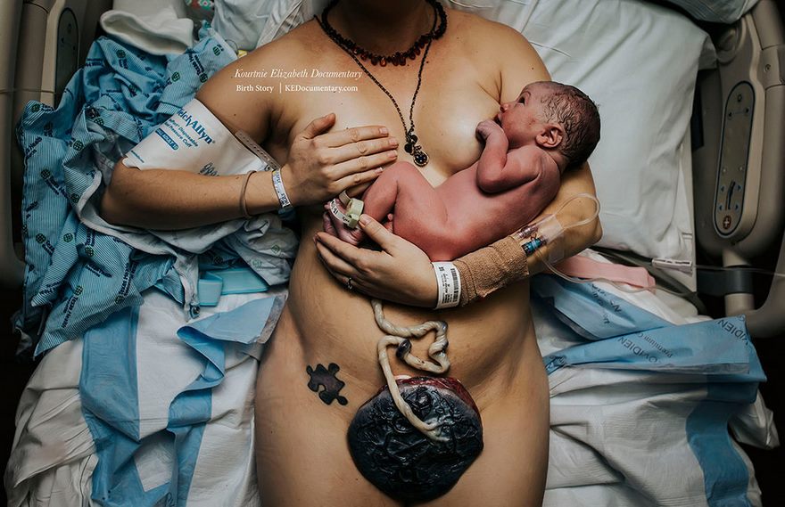 31 immagini di nascita che dimostrano che noi donne siamo una forza della natura