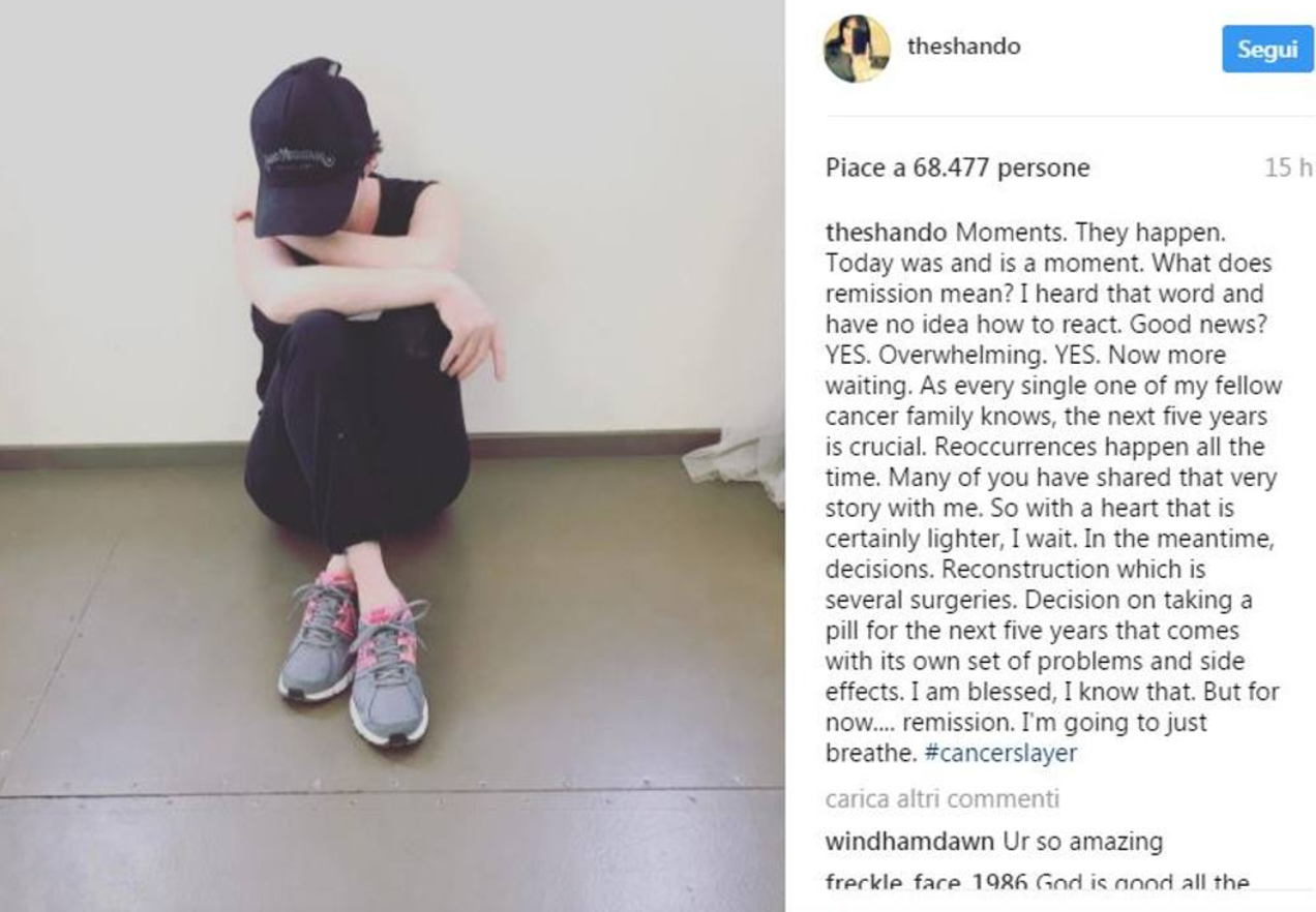 Shannen Doherty, il dolore e il coraggio della lotta contro il cancro