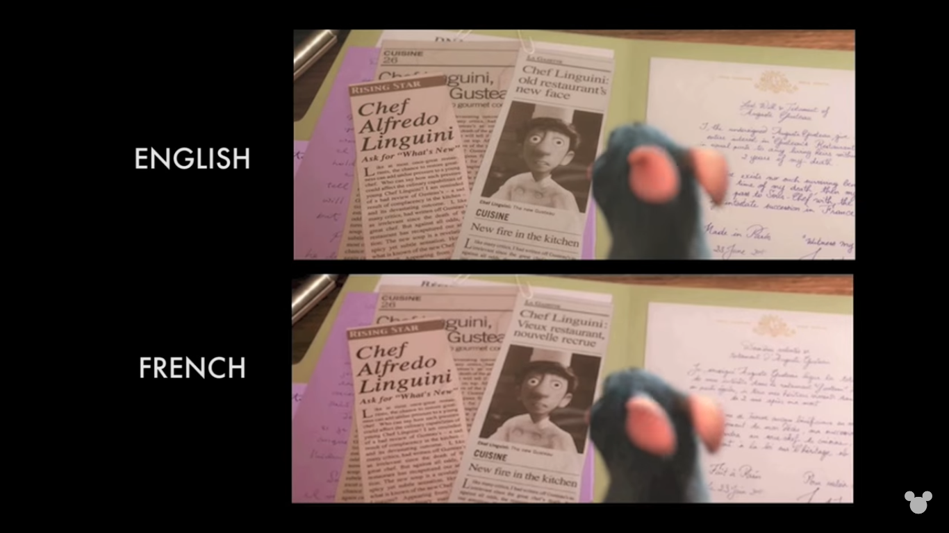 Paese che vai film Pixar (diverso) che trovi: i dettagli che cambiano
