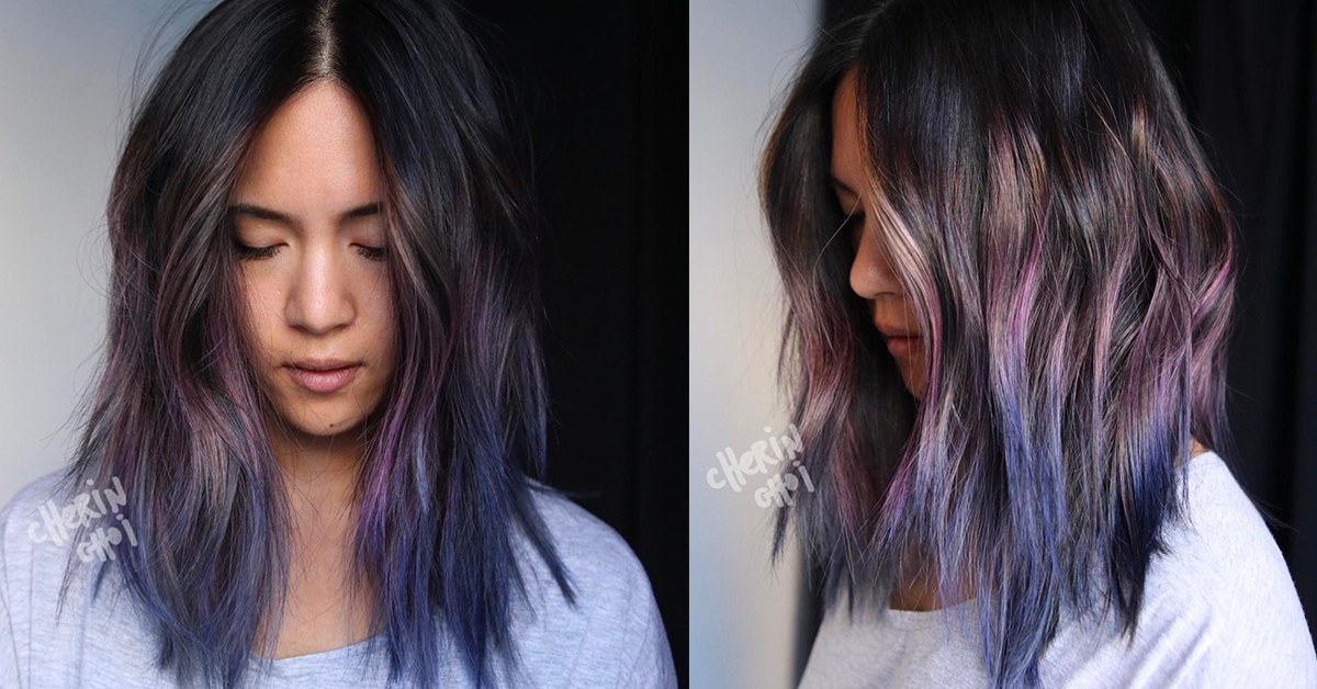 Geode hair: capelli arcobaleno come le pietre semipreziose
