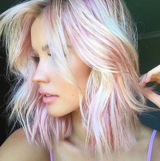 Geode hair: capelli arcobaleno come le pietre semipreziose