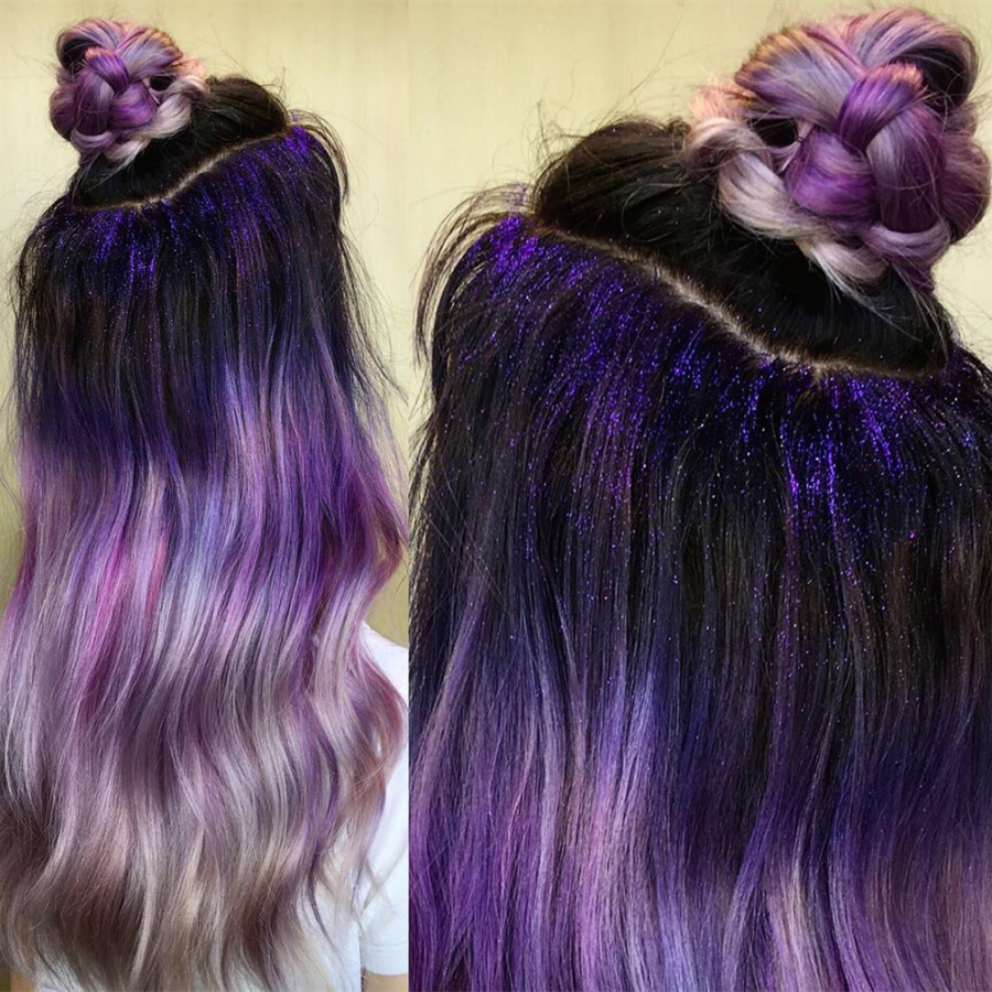 Geode hair: capelli arcobaleno come le pietre semipreziose