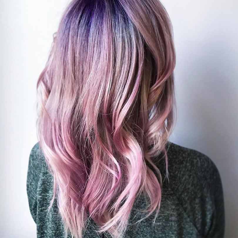 Geode hair: capelli arcobaleno come le pietre semipreziose