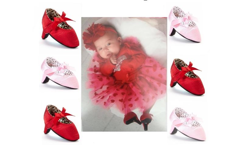 Scarpe con i tacchi per neonate: il baby glamour fa discutere