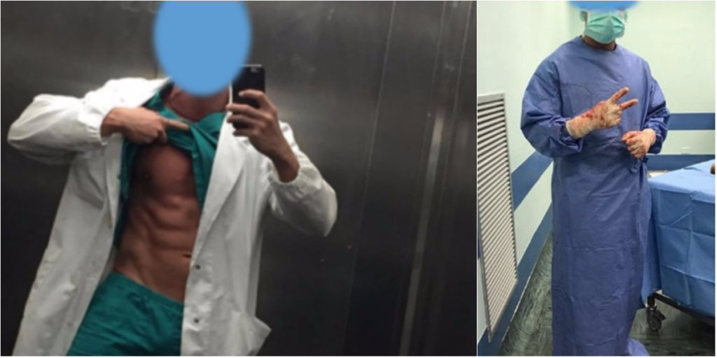 Tra sangue e morte, gli agghiaccianti selfie dei medici: "Ora basta!"